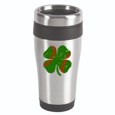 Clover Baseball 16oz Travel Tumbler