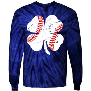 Clover Baseball Tie-Dye Long Sleeve Shirt