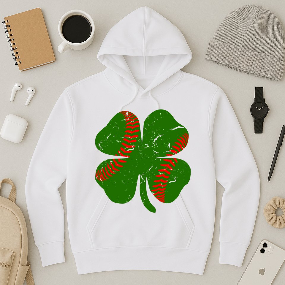 Clover Baseball Hoodie
