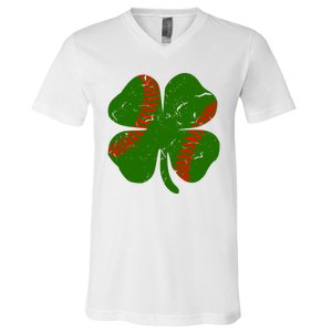 Clover Baseball V-Neck T-Shirt