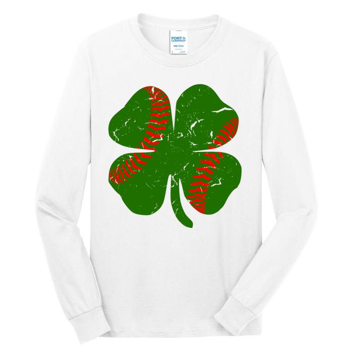 Clover Baseball Tall Long Sleeve T-Shirt