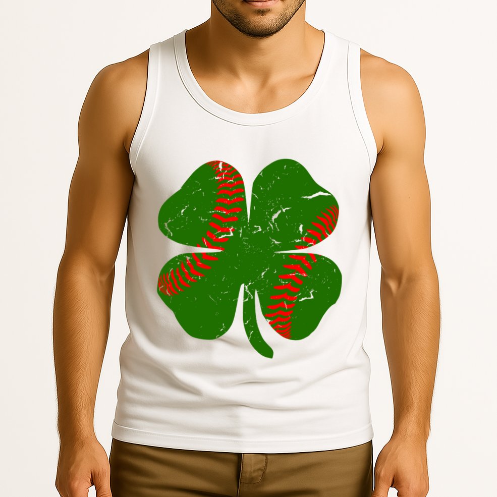 Clover Baseball Tank Top