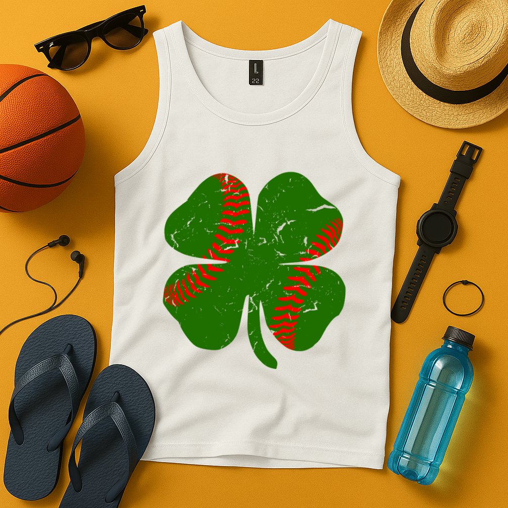 Clover Baseball Tank Top