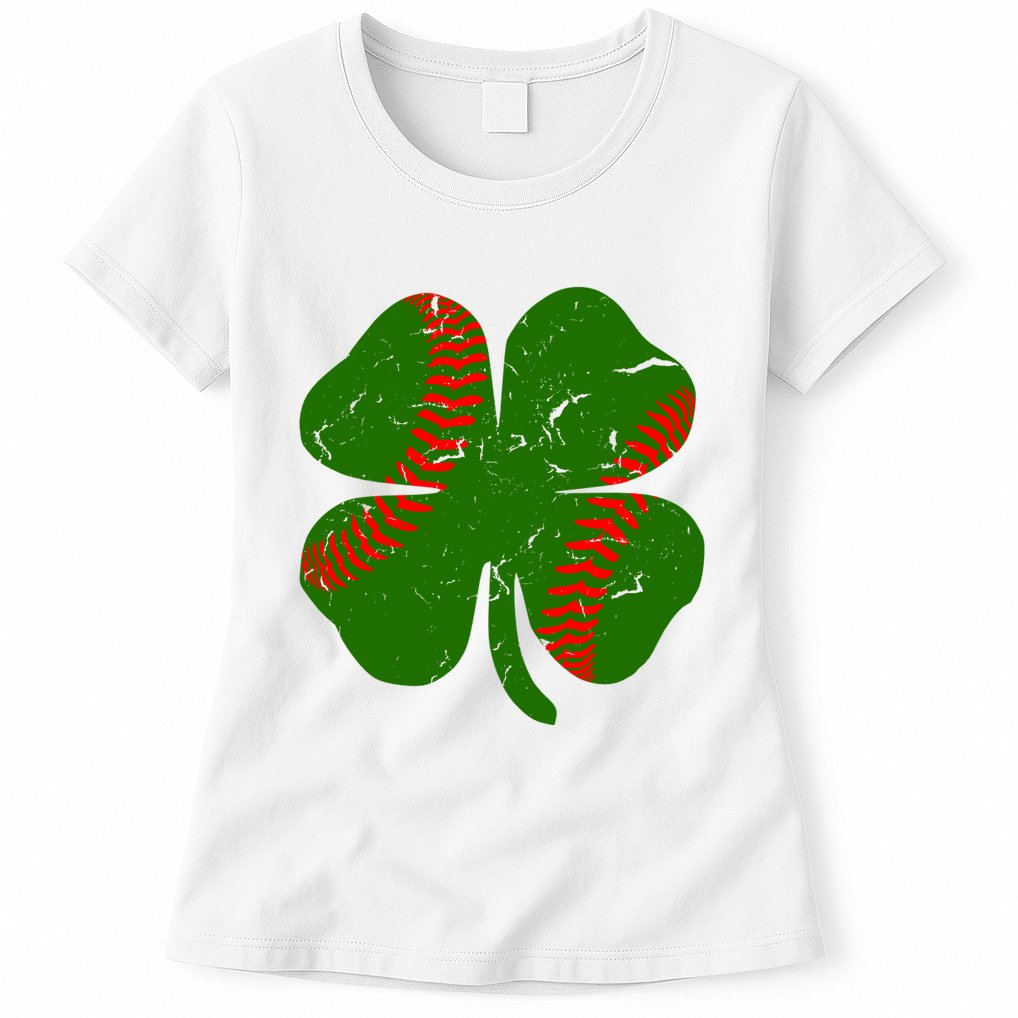 Clover Baseball Womens T-Shirt