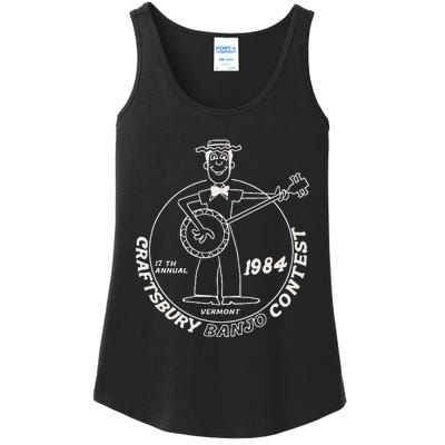 Craftsbury Banjo Contest 1984 Funny Ladies Essential Tank