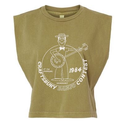 Craftsbury Banjo Contest 1984 Funny Garment-Dyed Women's Muscle Tee