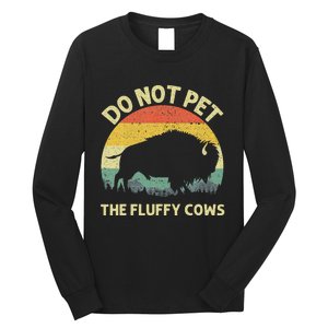 Cool Bison Design For Women Buffalo Animal Lovers Bison Long Sleeve Shirt