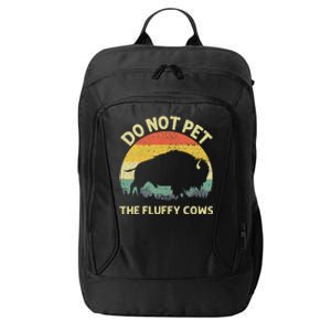 Cool Bison Design For Women Buffalo Animal Lovers Bison City Backpack