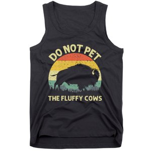 Cool Bison Design For Women Buffalo Animal Lovers Bison Tank Top