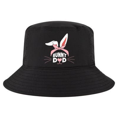 Cute Bunny Daddy Easter Dad Bunny Ears Father's Day Easter Day Cool Comfort Performance Bucket Hat