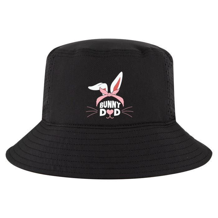 Cute Bunny Daddy Easter Dad Bunny Ears Father's Day Easter Day Cool Comfort Performance Bucket Hat