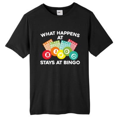 Cute Bingo Design For Women Bingo Player Gambling Game Tall Fusion ChromaSoft Performance T-Shirt