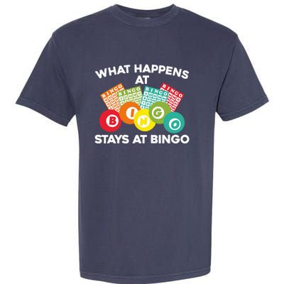 Cute Bingo Design For Women Bingo Player Gambling Game Garment-Dyed Heavyweight T-Shirt