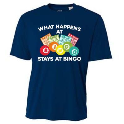 Cute Bingo Design For Women Bingo Player Gambling Game Cooling Performance Crew T-Shirt