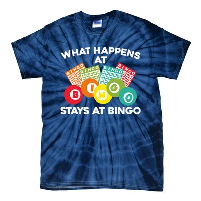 Cute Bingo Design For Women Bingo Player Gambling Game Tie-Dye T-Shirt