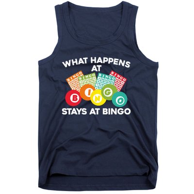 Cute Bingo Design For Women Bingo Player Gambling Game Tank Top