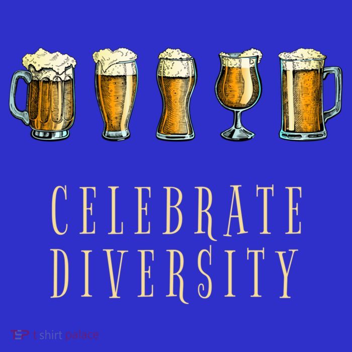 Celebrate Beer Diversity Drinking Gift Tall T-Shirt