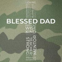 Christian Blessed Dad Cross Fathers Day Legacy Tie Dye Trucker Hat