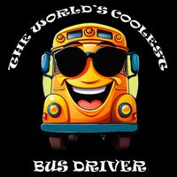 Coolest Bus Driver Sustainable Bucket Hat