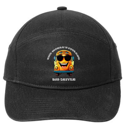 Coolest Bus Driver 7-Panel Snapback Hat