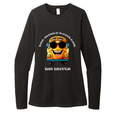 Coolest Bus Driver Womens CVC Long Sleeve Shirt