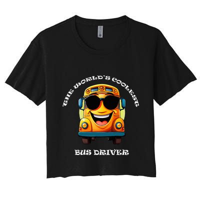 Coolest Bus Driver Crop Top
