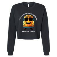 Coolest Bus Driver Cropped Pullover Crew