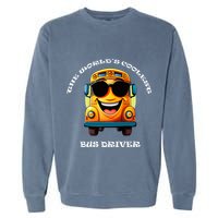 Coolest Bus Driver Garment-Dyed Sweatshirt