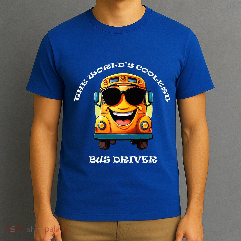 Coolest Bus Driver T-Shirt