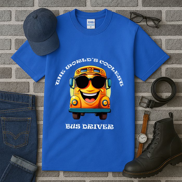 Coolest Bus Driver Tall T-Shirt