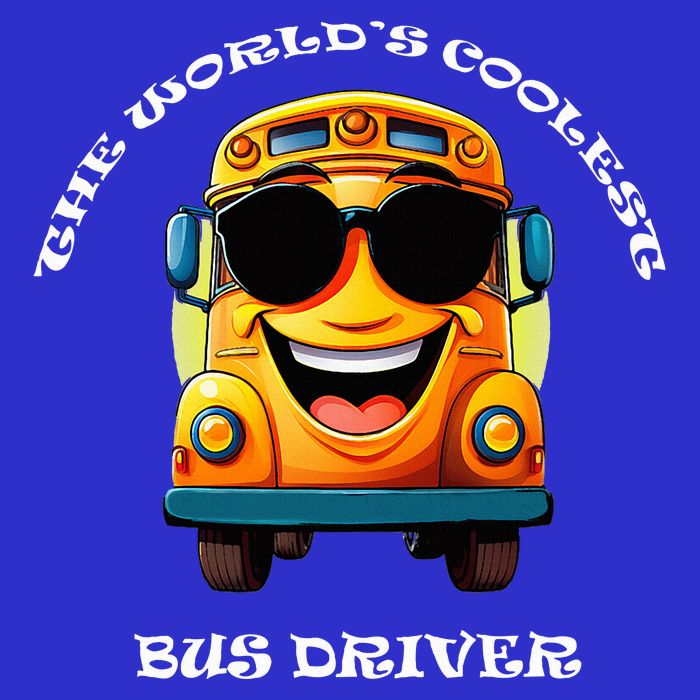 Coolest Bus Driver Tall T-Shirt