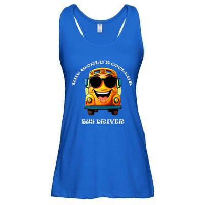 Coolest Bus Driver Ladies Essential Flowy Tank