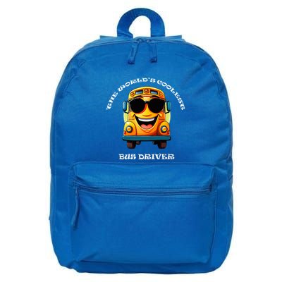 Coolest Bus Driver 16 in Basic Backpack