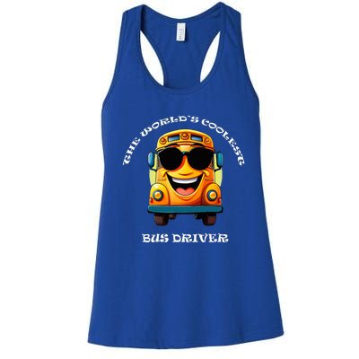 Coolest Bus Driver Women's Racerback Tank