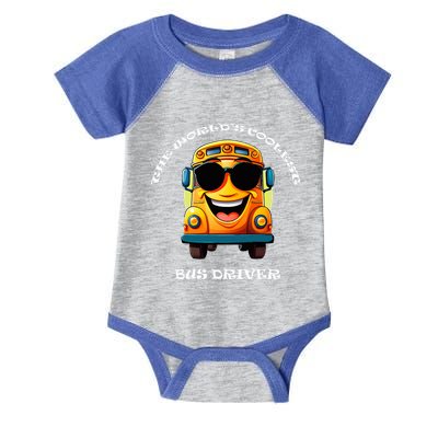 Coolest Bus Driver Infant Baby Jersey Bodysuit