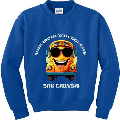 Coolest Bus Driver Kids Sweatshirt