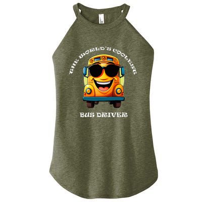 Coolest Bus Driver Women’s Perfect Tri Rocker Tank