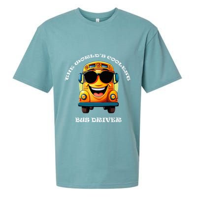 Coolest Bus Driver Sueded Cloud Jersey T-Shirt