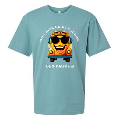 Coolest Bus Driver Sueded Cloud Jersey T-Shirt