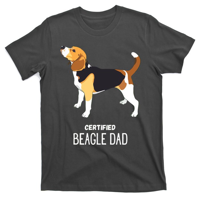 Certified Beagle Dad T-Shirt