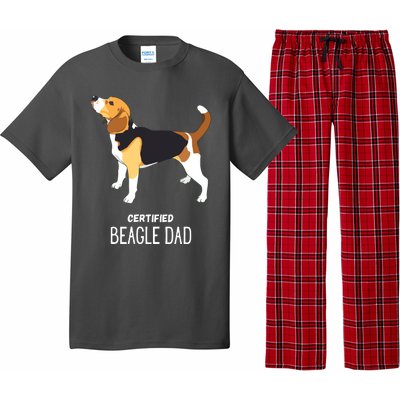 Certified Beagle Dad Pajama Set