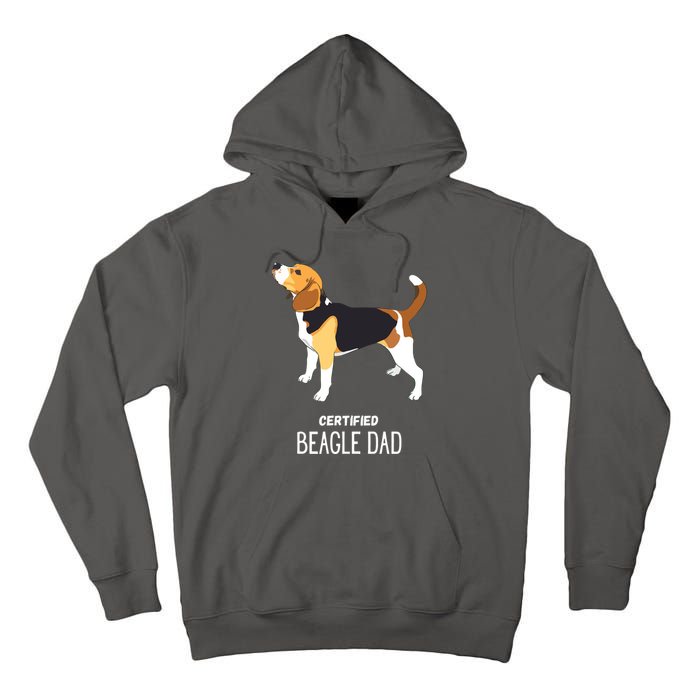 Certified Beagle Dad Tall Hoodie