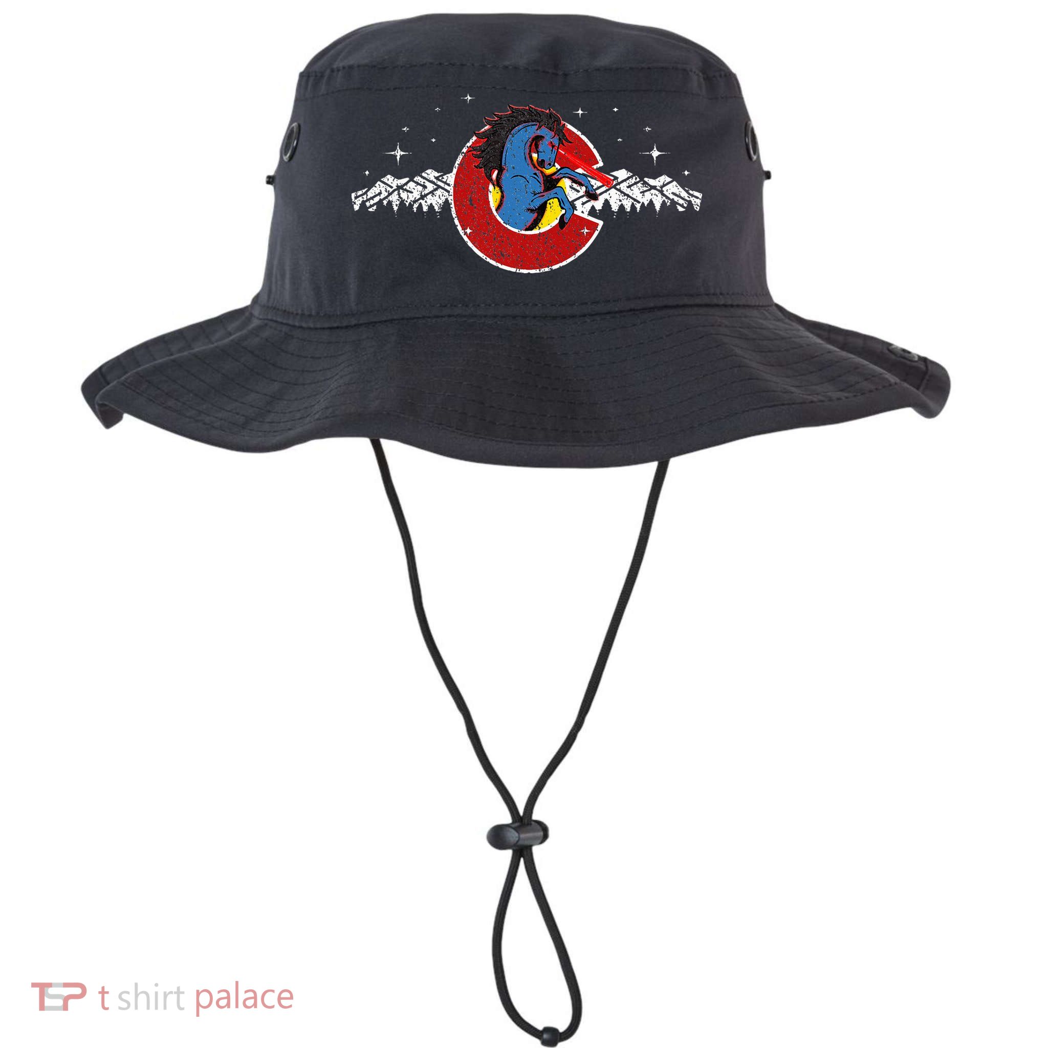Colorado Blucifer Demon Horse Bucket Hat