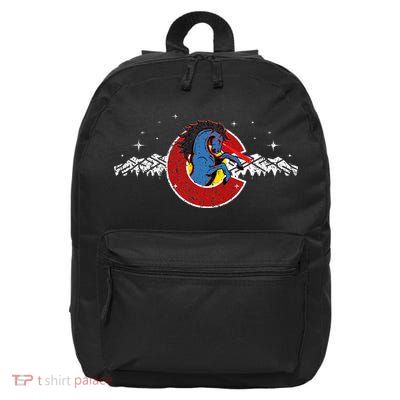 Colorado Blucifer Demon Horse 16 in Basic Backpack