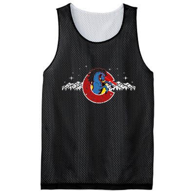 Colorado Blucifer Demon Horse Mesh Reversible Basketball Jersey Tank