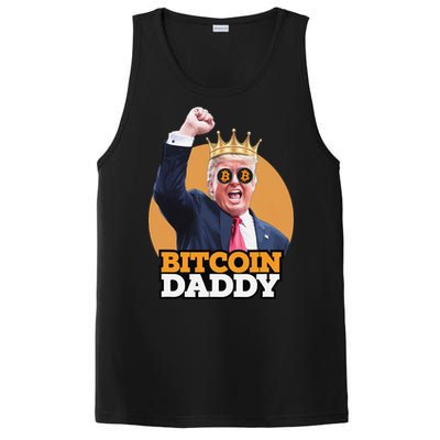 Cute Bitcoin Daddy Trump Crypto King Money Evolution PosiCharge Competitor Tank