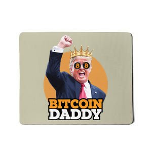 Cute Bitcoin Daddy Trump Crypto King Money Evolution Mousepad