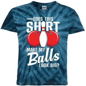 Cool Bowling Design For Men Women Bowling Ball Sport Bowler Kids Tie-Dye T-Shirt