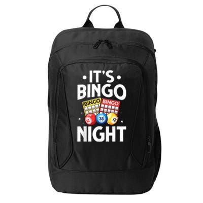 Cute Bingo Design For Men Women Bingo Lovers Casino Gambling City Backpack