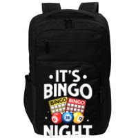 Cute Bingo Design For Men Women Bingo Lovers Casino Gambling Impact Tech Backpack